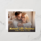 trouwfeest!Fantastisch jasje voor bruiloft Folie Feestdagen Briefkaart (Voorkant / Achterkant)