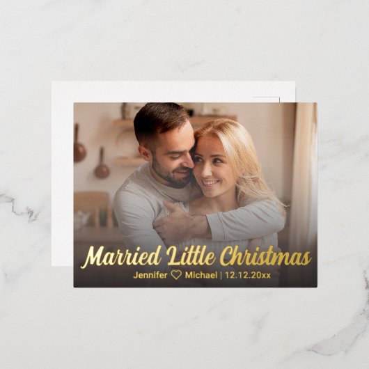 trouwfeest!Fantastisch jasje voor bruiloft Folie Feestdagen Briefkaart (Voorkant / Achterkant)