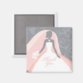 Trouwfeest Favor-magneten Bedanken Magneet (Voorkant / Achterkant)