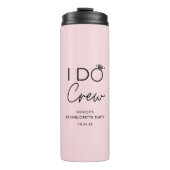 Trouwfeest Favorieten voor Bruidsmeisjes en Bruids Thermosbeker (Voorkant)