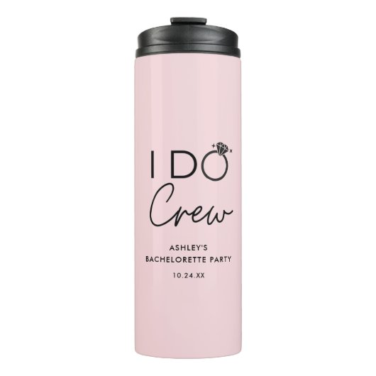 Trouwfeest Favorieten voor Bruidsmeisjes en Bruids Thermosbeker (Voorkant)