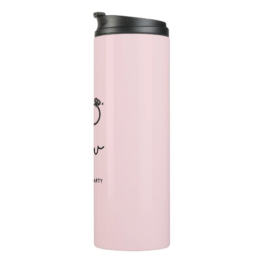 Trouwfeest Favorieten voor Bruidsmeisjes en Bruids Thermosbeker (Geroteerd rechts)