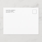 Trouwfeest Geannuleerd Rustieke Zonnebloem Aankondigingskaart (Achterkant)