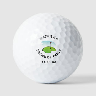 Trouwfeest Golf Hole Golfer Trouwcadeau Golfballen