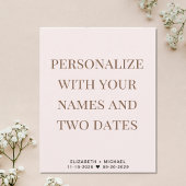 Trouwfeest Happily Ever After Feest Roze Uitnodigi