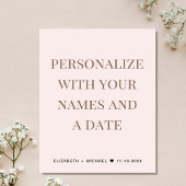 Trouwfeest Happily Ever After Feest Roze Uitnodigi