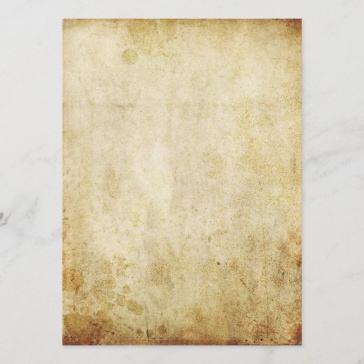 Trouwfeest in klassieke stijl menu (Achterkant)