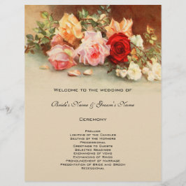 Trouwfeest in vintage stijl, antieke rozen Bloemen