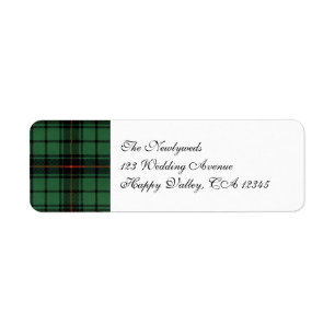 Trouwfeest in vintage stijl, Tartan Davidson Moder Etiket