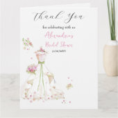 Trouwfeest jurk bedankt (Voorkant)