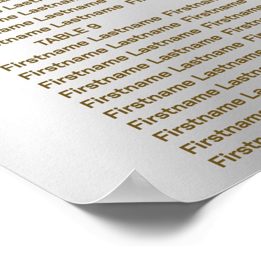 Trouwfeest Kleurig Roze Bloemmotief Zilver Elegant Poster (Hoek)