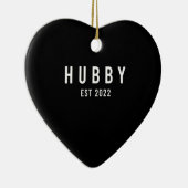 Trouwfeest Man 2022 Bruidegom Bruidsmeisjesfeest Keramisch Ornament (Rechts)