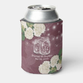 Trouwfeest Mason Jars Hortensia Slingerlichtjes Blikjeskoeler (Blikje Achterkant)