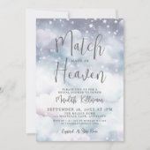 Trouwfeest 'Match Made In Heaven' Kaart (Voorkant)