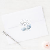 Trouwfeest 'Match Made In Heaven' Ronde Sticker (Envelop)