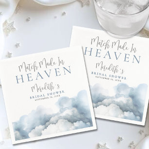 Trouwfeest 'Match Made In Heaven' Servet