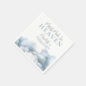 Trouwfeest 'Match Made In Heaven' Servet (Hoek)