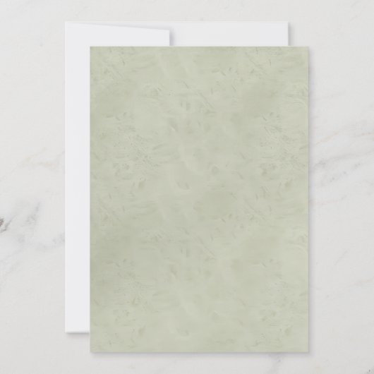 Trouwfeest Menu Sjabloon Rechtstreeks van de Markt Kaart (Achterkant)