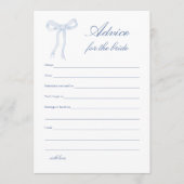 Trouwfeest met Blauwe Lint Advies voor de Bruid (Voorkant)