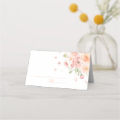 Trouwfeest met bloemmotief: Love In Bloom Bright  Plaatskaartje (Voorkant)