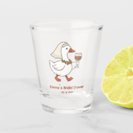 Trouwfeest met Eend Persoonlijk Ontwerp Shot Glas