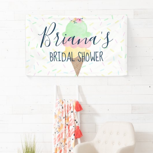 Trouwfeest met Ijs Spandoek (Insitu)