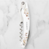 Trouwfeest met Kleine Wilde Bloemen Kurkentrekker (Voorkant)