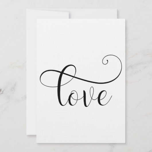 "Trouwfeest met ons gevierd" Typografie Trouwrecep Kaart (Achterkant)