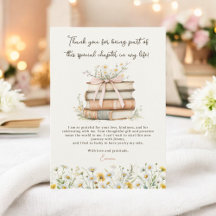Trouwfeest met vintage-verhalenboek en wilde bloem