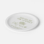 Trouwfeest na de Kermis, Boerenmarkt Papieren Bordje (Gekanteld)