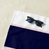 Trouwfeest Nautilus Bloemanker Roze Marine Beste M Strandlaken (In situ)