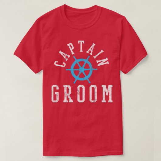 Trouwfeest op het water t-shirt (Design voorkant)