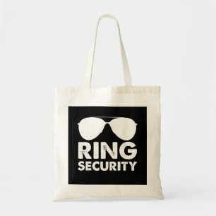 Trouwfeest Ring Beveiliging Trouwring Tote Bag