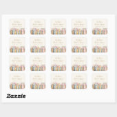 Trouwfeest sticker boek thema (Vel)