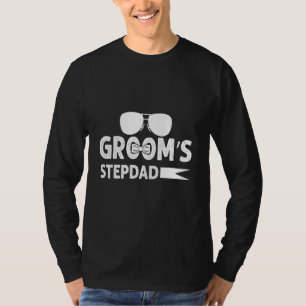 Trouwfeest Stiefvader Bruidegom Bachelorfeest T-shirt
