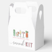 Trouwfeest Survival Kit Favor Doos Bedankdoosjes (Geopend)