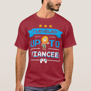 Trouwfeest T-shirt voor gamer-verloofde, toekomsti