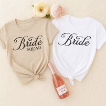 Trouwfeest T-Shirts op Maat | Cadeau voor de Bruid