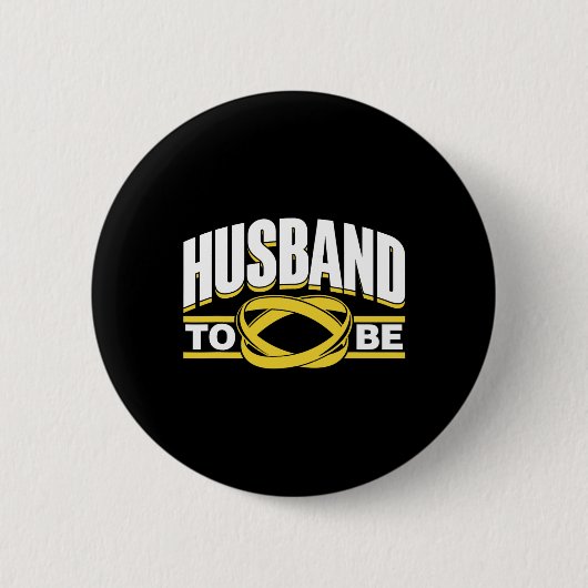 Trouwfeest Team Bruid Bruidegom Huwelijk Ronde Button 5,7 Cm (Voorkant)