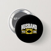 Trouwfeest Team Bruid Bruidegom Huwelijk Ronde Button 5,7 Cm (Voorkant /achterkant)