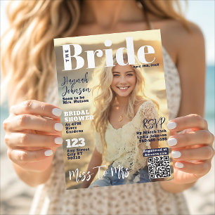 Trouwfeest Tijdschrift Cover Kaart