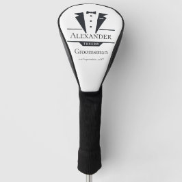Trouwfeest Tuxedo Gifts Groomsman Golfheadcover