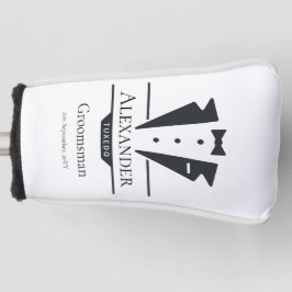 Trouwfeest Tuxedo Gifts Groomsman Golfheadcover