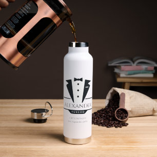 Trouwfeest Tuxedo Gifts Groomsman Waterfles