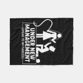 Trouwfeest Uitgegeven door de Bruidegom F Fleece Deken (Voorkant (Horizontaal))