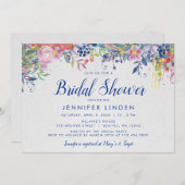 Trouwfeest Uitnodiging Betoverde Tuin (Voorkant / Achterkant)