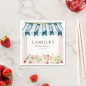 Trouwfeest Uitnodiging Bloementuin Bruidsuitnodigi Servet (Insitu)