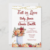 Trouwfeest Uitnodiging 'Fall in Love' (Voorkant)