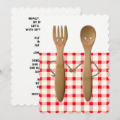 Trouwfeest Uitnodigingen voor Koppels (Voorkant / Achterkant)