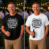Trouwfeest van de Vader van de Bruidegom T-shirt